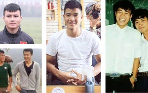 Bùi Tiến Dũng, Quang Hải, Công Phượng, Hà Đức Chinh... thời học sinh, ai đẹp trai hơn?