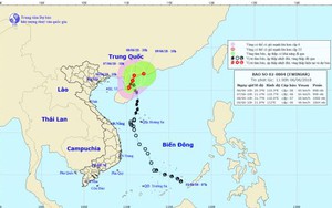 Tin mới nhất về cơn bão số 2: Tâm bão giật cấp 10, Bắc Biển Đông mưa dông mạnh