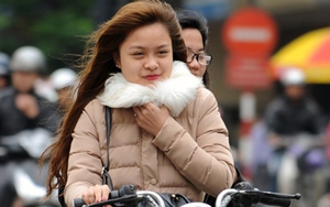 Gió mùa Đông Bắc mang không khí lạnh về, Hà Nội và miền Bắc có mưa, rét buốt