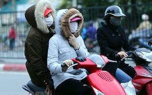 Áp thấp nhiệt đới đang mạnh lên rất nhanh, không khí lạnh đổ bộ miền Bắc