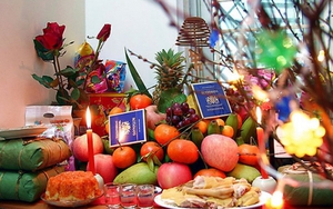 Mâm cỗ cúng rằm tháng Giêng - Tết Nguyên Tiêu