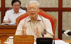 Tổng Bí thư, Chủ tịch nước Nguyễn Phú Trọng chủ trì họp Bộ Chính trị