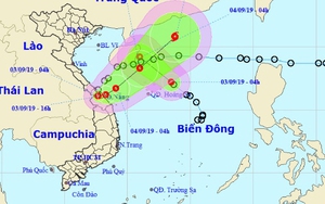 Áp thấp nhiệt đới liên tục đổi hướng, từ Nghệ An đến Thừa Thiên Huế mưa rất to