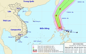 Tin bão mới nhất cơn bão VONGFONG