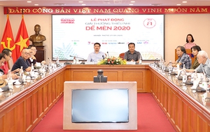 Toàn cảnh buổi Lễ phát động 'giải thưởng thiếu nhi Dế Mèn'