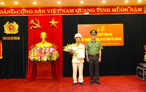 Bộ Công an bổ nhiệm Phó Chánh Thanh tra Bộ Công an