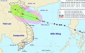 Tin mới nhất về áp thấp nhiệt đới Biển Đông