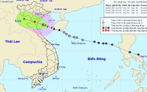 Tin bão mới nhất cơn bão số 2 năm 2020