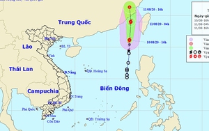 Tin bão khẩn cấp cơn bão số 3 trên Biển Đông