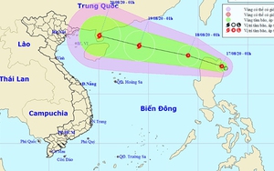 Tin áp thấp nhiệt đới giật cấp 8 trên Biển Đông
