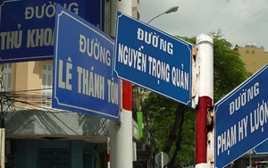 Những tuyến đường bị đặt tên sai: Lịch sử vẫn phải là lịch sử