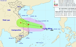 Áp thấp nhiệt đới khả năng mạnh lên thành bão