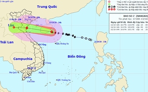 Bão số 7 giật cấp 11 đổ bộ đất liền Bắc Bộ và Bắc Trung Bộ