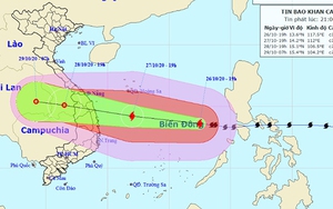Bão số 9 cập nhật mới nhất