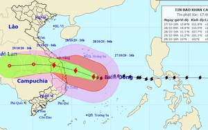 Bão số 9 mạnh nhất trong 20 năm ảnh hưởng trực tiếp đến Quảng Ngãi - Quảng Bình