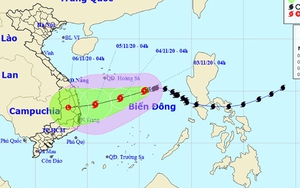Bão số 10 giật cấp 10 đổ bộ đất liền các tỉnh từ Quảng Ngãi đến Khánh Hòa
