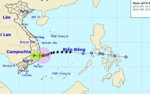 Tin bão mới nhất cơn bão số 13