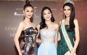 Kiều Loan trao lại sash cho Ngọc Thảo thi Miss Grand International