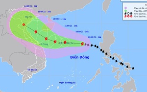 Bão số 5 giật cấp 11, Quảng Nam đến Khánh Hòa có mưa rất to