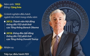 Chân dung Jerome Powell 'ông chủ' Ngân hàng dự trữ liên bang Mỹ FED