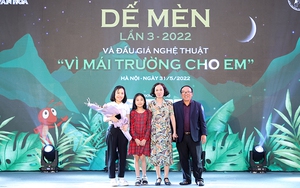Thông tin báo chí: Giải thưởng thiếu nhi Dế Mèn lần 3-2022 và đấu giá nghệ thuật 'Vì mái trường cho em'