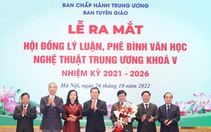 Ra mắt Hội đồng Lý luận, phê bình văn học nghệ thuật Trung ương nhiệm kỳ 2021 - 2026