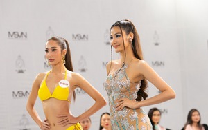 Nóng bỏng phần thi Bikini tại 'Hoa hậu Siêu quốc gia Việt Nam 2022'