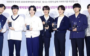 BTS tổ chức hòa nhạc tại thành phố Busan nhằm thúc đẩy chiến dịch đăng cai World Expo 2030