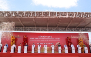 Thủ tướng Nguyễn Xuân Phúc dự lễ khởi công Công viên chủ đề VinWonders Vũ Yên lớn nhất Việt Nam