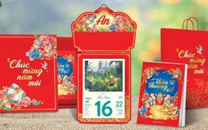 Ý tưởng in lịch bloc ấn tượng xuân Tân Sửu