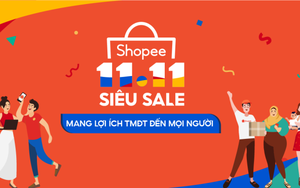 Shopee khởi động sự kiện 11/11 Siêu Sale mang lợi ích TMĐT đến tất cả người dùng