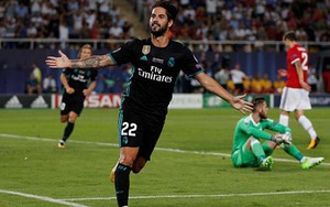 6 cầu thủ M.U đứng nhìn Isco và Bale phối hợp phá lưới De Gea