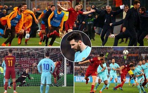 Video bàn thắng trận AS Roma 3-0 Barcelona