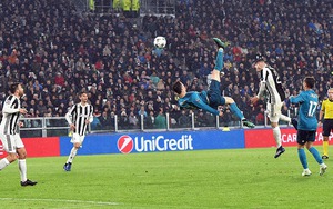 Video clip siêu phẩm 'xe đạp chổng ngược' của Cristiano Ronaldo vào lưới Juventus