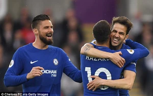 Video clip highlights bàn thắng Swansea 0-1 Chelsea: Fabregas tỏa sáng