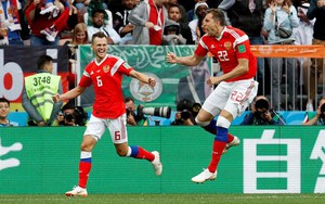 Video clip highlights bàn thắng trận Nga 5-0 Saudi Arabia