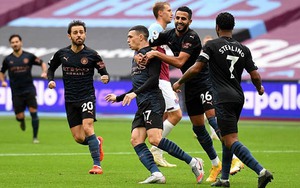Video clip bàn thắng trận Man City vs West Ham