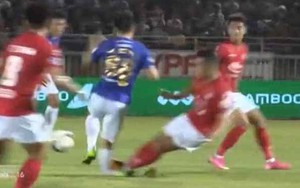 Hùng Dũng chấn thương cực nặng sau pha triệt hạ của Hoàng Thịnh