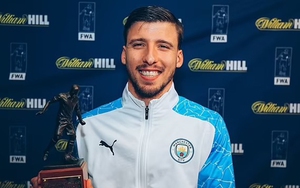 Ruben Dias là Cầu thủ hay nhất mùa của Hiệp hội nhà báo thể thao Anh