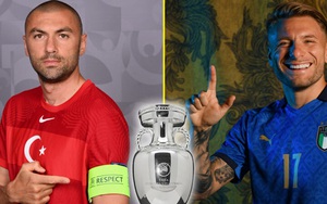 Kết quả bóng đá EURO 2021: Kết quả Thổ Nhĩ Kỳ vs Ý