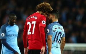 Mourinho: 'Tôi vừa gặp Aguero. Cậu ta đâu có vỡ mũi, vỡ mặt, vỡ đầu. Sao thẻ đỏ?'