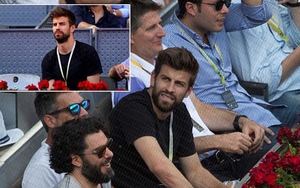 Gerard Pique lại bị la ó, từ sân bóng cho tới sân quần vợt