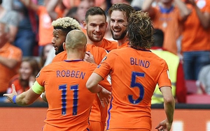 Video clip highlights bàn thắng trận Hà Lan 3-1 Bulgaria