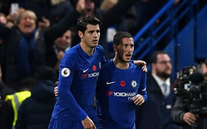 West Brom 0-4 Chelsea: Với Hazard & Morata, Chelsea vẫn bám đuổi Man City