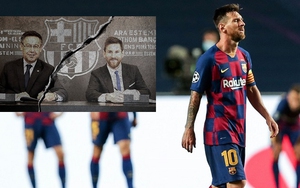 Để Messi buồn là 'tội ác' của Barcelona!