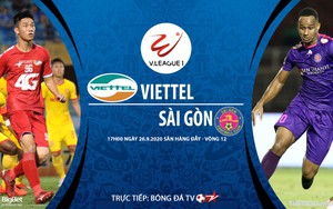 Soi kèo bóng đá Viettel vs Sài Gòn. Trực tiếp bóng đá V-League 2020