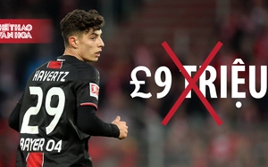 Havertz bỏ thưởng 9 triệu bảng để sang Chelsea