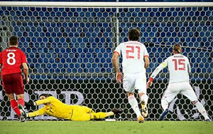 Thuỵ Sỹ 1-1 Tây Ban Nha: Ramos đá hỏng 2 quả phạt đền, Tây Ban suýt thua bẽ mặt