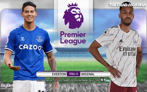 Soi kèo nhà cái Everton vs Arsenal. Trực tiếp bóng đá vòng 14 Giải ngoại hạng Anh