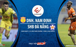 Soi kèo nhà cái. Nam Định vs Đà Nẵng. Trực tiếp bóng đá Việt Nam 2020